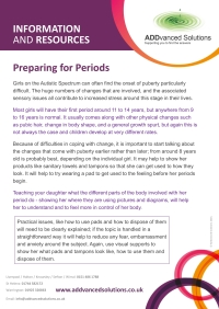 AS Preparing for Periods